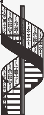 科技元素楼梯元素矢量图图标图标
