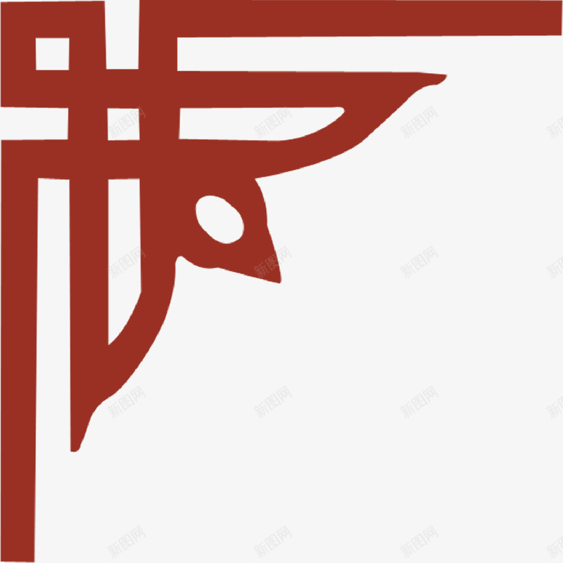 红色边角框png免抠素材_88icon https://88icon.com png素材 红色边框 边框 边框装饰