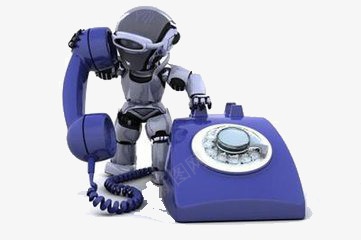 机器人打电话psd免抠素材_88icon https://88icon.com 器件 机器 机器人管家 电话