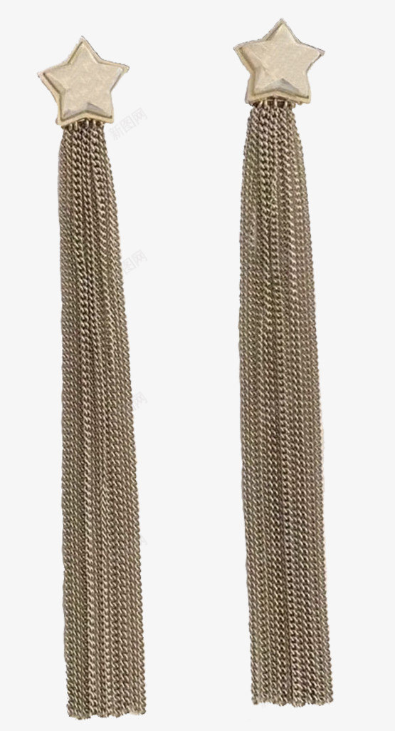 超仙百搭流苏耳环png免抠素材_88icon https://88icon.com 星星 流苏 流苏耳环 百搭 简约 耳环 耳线 超仙 韩国