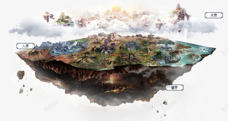 梦幻神秘游戏场景png免抠素材_88icon https://88icon.com 场景 梦幻 游戏 神秘