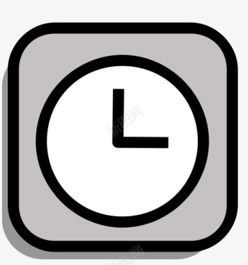 报警警报日历时钟时间表定时器看图标图标