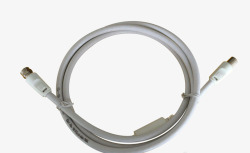 白色转接线免抠PNG家电配件连接线高清图片