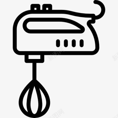 厨具搅拌机图标图标