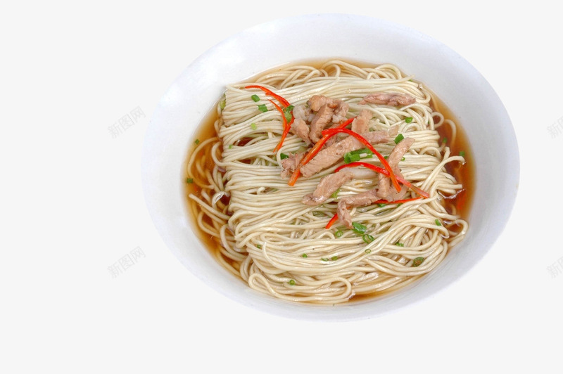 家常肉丝面png免抠素材_88icon https://88icon.com 中餐小吃 传统美食 特色小吃 餐饮美食