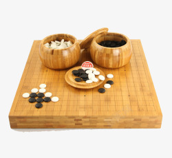 盘格子围棋棋盘儿高清图片