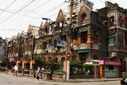 上海复古街道二素材