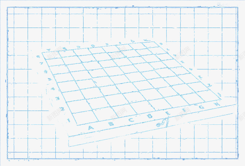 蓝色棋盘格png免抠素材_88icon https://88icon.com 格子 棋子 棋盘 棋盘格 蓝色