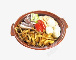 菌王煲猪手御品菌王煲传统美食高清图片