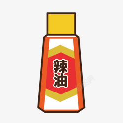 卡通食用油卡通调味料高清图片