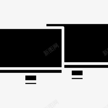科技显示器电脑显示器图标图标