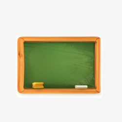 卡通黑板矢量图素材