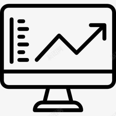 信息分析统计分析图标图标