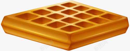 新鲜美味的华夫饼png免抠素材_88icon https://88icon.com waffle 华夫饼 格子饼 烘焙 美味 饼干