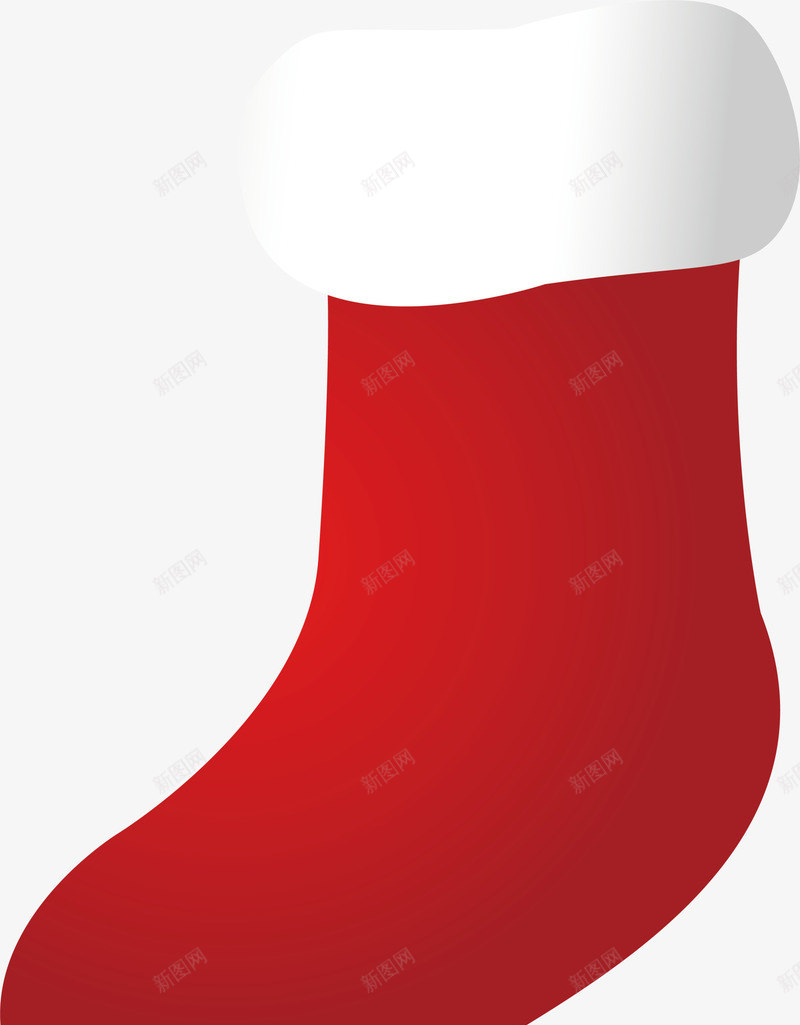 红色卡通袜子png免抠素材_88icon https://88icon.com 免抠PNG 卡通 童趣 红色 袜子 装饰图案