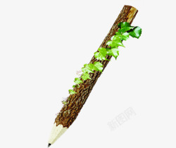 绿色环保天然铅笔素材