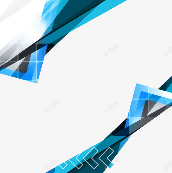 时尚蓝色线条格子背景png免抠素材_88icon https://88icon.com 时尚 格子 线条 背景 蓝色