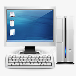 电脑类监控PC个人电脑屏幕晶体素材