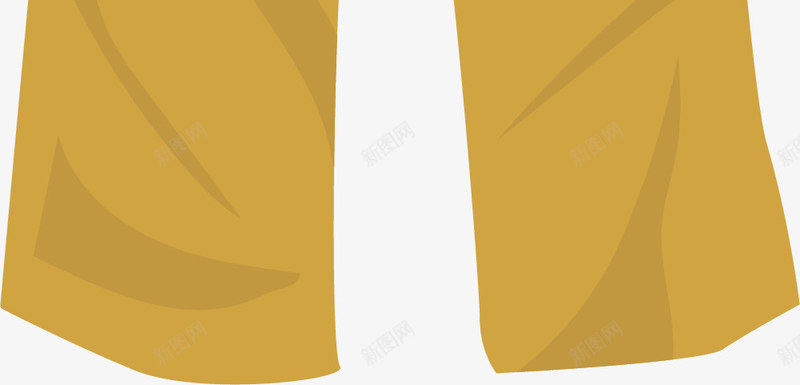 纯黄色运动裤矢量图eps免抠素材_88icon https://88icon.com 卡通 卡通运动裤 卡通风格 扁平风格 矢量运动裤 纯黄色 裤子 矢量图