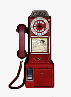 老古董电话座高清图片