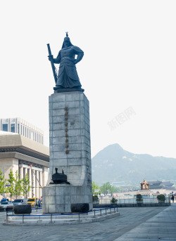 韩国光化门广场雕塑素材