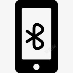 电话机标志蓝牙标志在手机屏幕图标高清图片