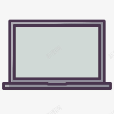 电脑类装置笔记本电脑MacBo图标图标
