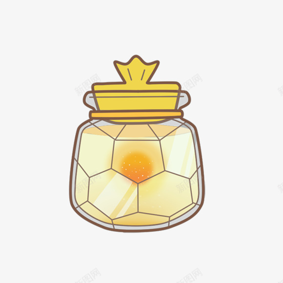 黄色置物品手绘风格png免抠素材_88icon https://88icon.com 物品 风格 黄色