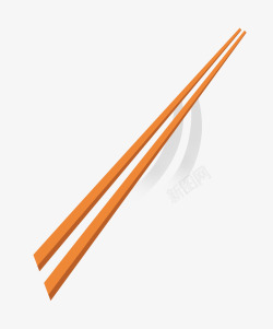 一双筷子素材