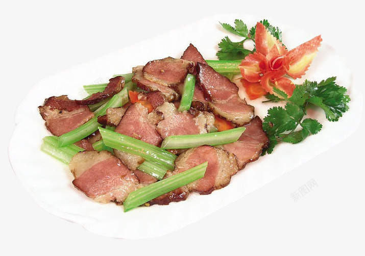 西芹炒辣肉png免抠素材_88icon https://88icon.com 中华美食 产品实物 家常菜 特色菜 菜肴 西芹炒辣肉