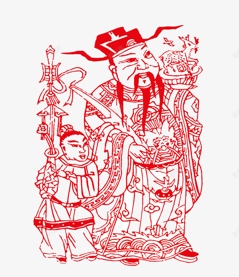 窗纸剪纸png免抠素材_88icon https://88icon.com 中国风 传统花纹 古典 古典花纹 花边 边框 边角