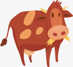 卡通野牛农场野牛高清图片