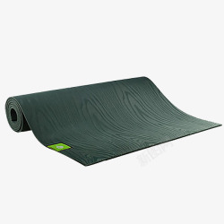 墨绿色轻薄款橡胶瑜伽垫素材