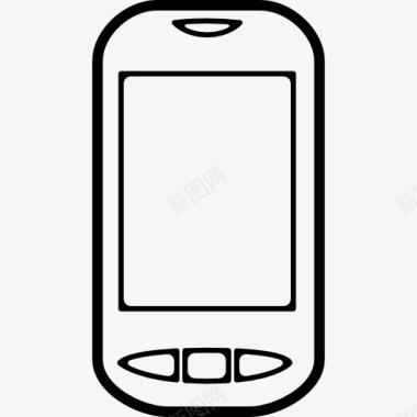 手机手机用三个按键图标图标