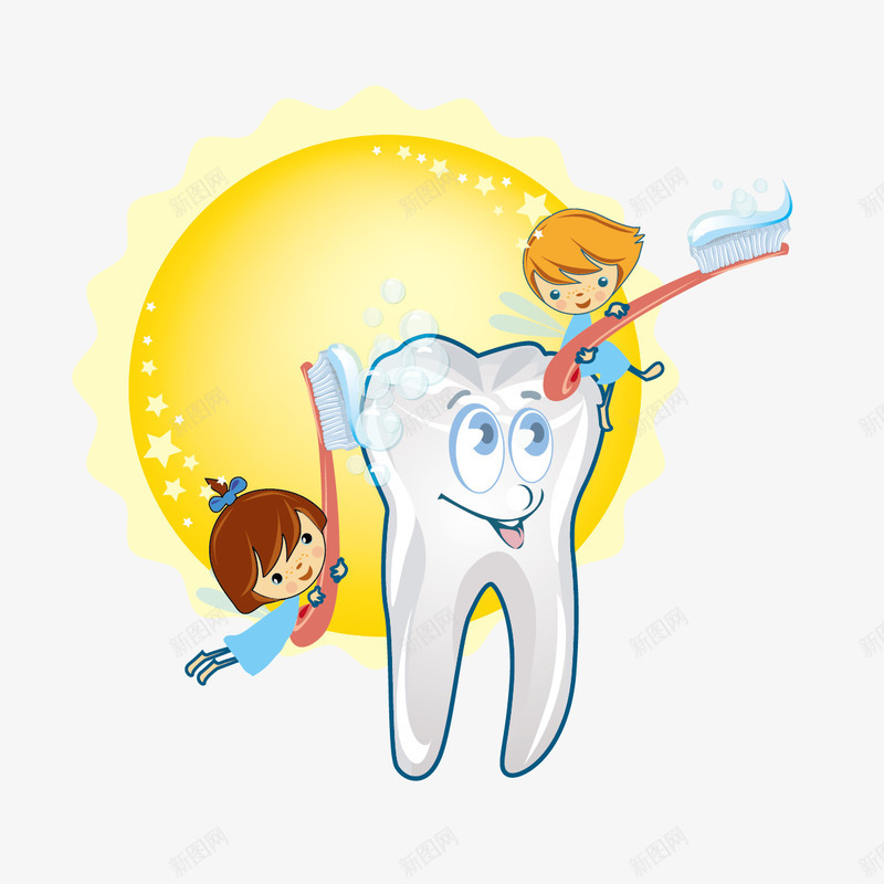 保护牙齿png免抠素材_88icon https://88icon.com 刷牙 爱护牙齿 牙齿