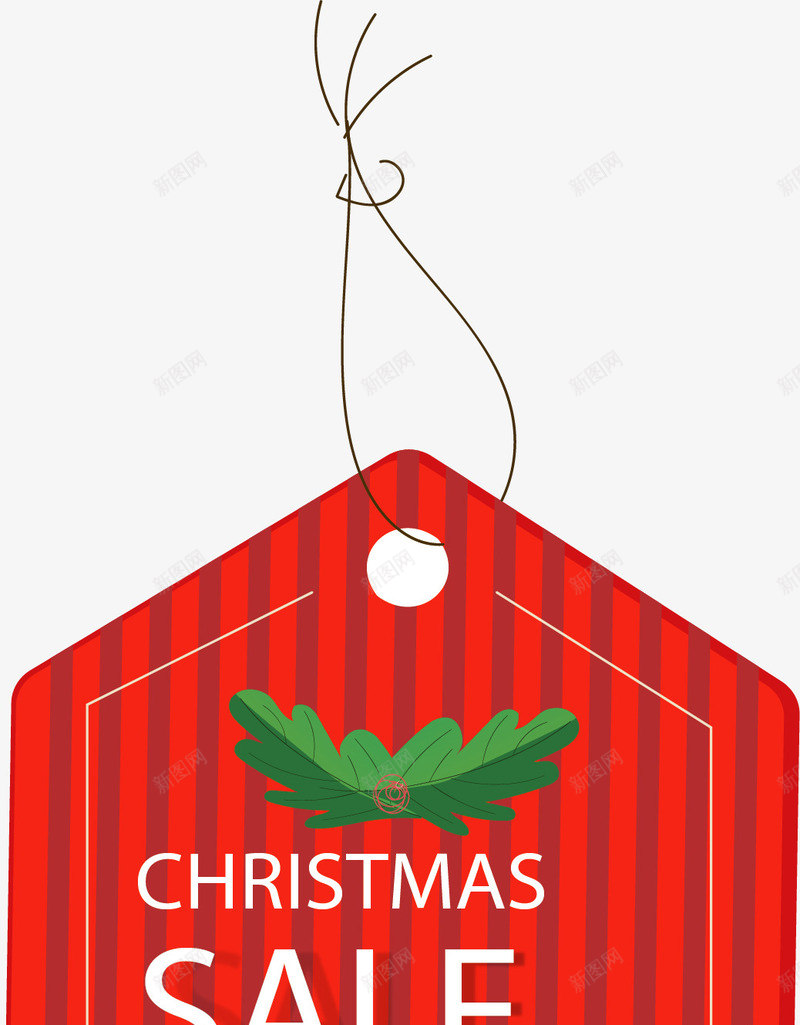 红色圣诞节促销标签矢量图ai免抠素材_88icon https://88icon.com 促销 促销标签 圣诞节促销 多边形 矢量png 红色标签 矢量图