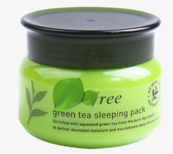 绿茶面膜胶韩国悦诗风吟绿茶睡眠面膜高清图片