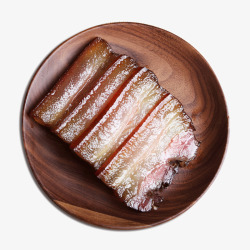 广式肉肠美味腊肉元素高清图片