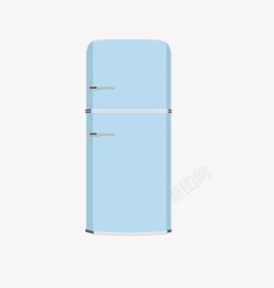 电冰箱矢量图素材
