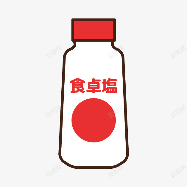 卡通调味料png免抠素材_88icon https://88icon.com 卡通调味料 卡通调料 厨房 可爱 盐 盐巴 调味料 调料 食用盐 食盐