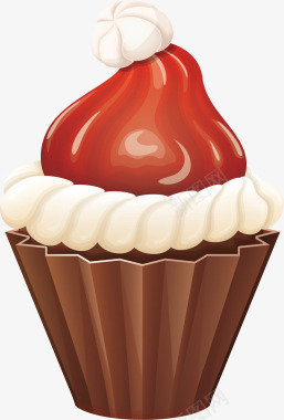 美味棒棒糖奶油沙河特色蛋糕矢量图图标图标
