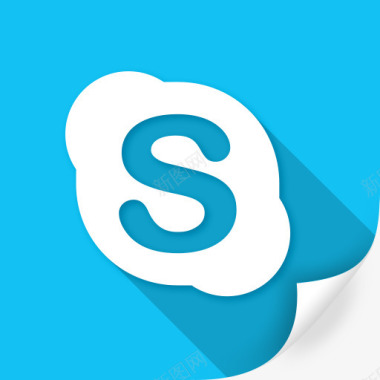 装置标志Skype技术电话的声图标图标