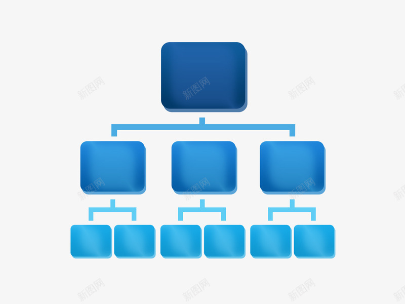PPT框架图png免抠素材_88icon https://88icon.com PPT元素 总体框架图 框架图 蓝色