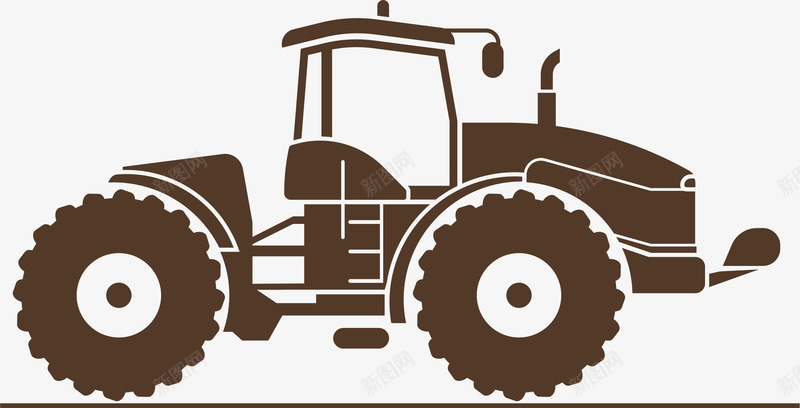 农用工具png免抠素材_88icon https://88icon.com 农场 农用工具 卡通 拖拉机 收割机 漫画 麦田
