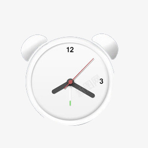 家用小闹钟png免抠素材_88icon https://88icon.com 报时 时钟 时间 起床