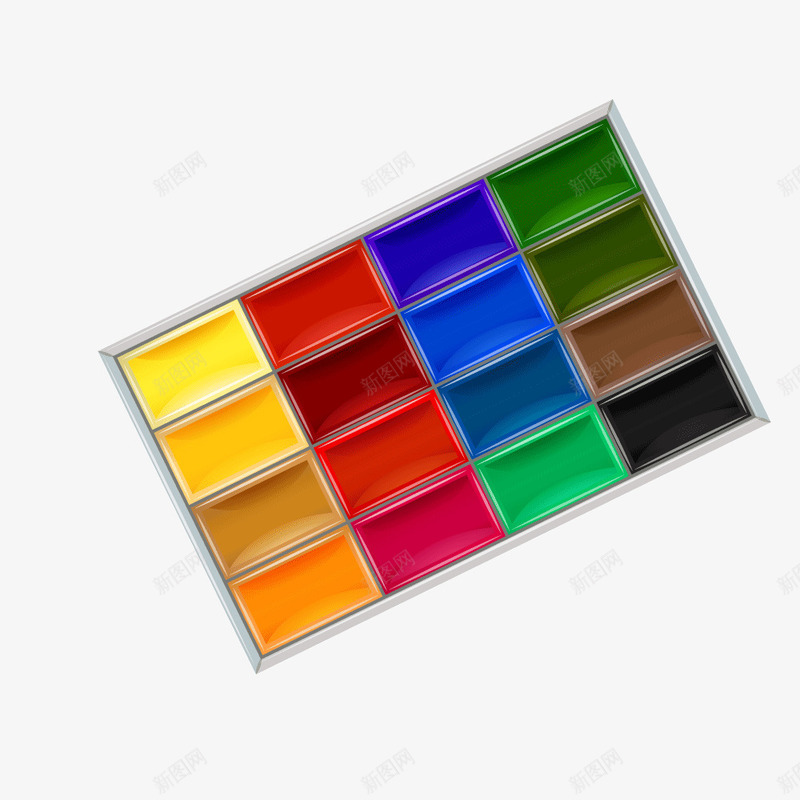 绘画颜料盘调色盘png免抠素材_88icon https://88icon.com PNG 绘画 调色盘 颜料盘