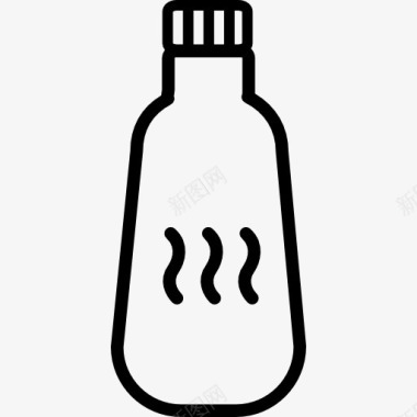 通勤包酱油瓶图标图标