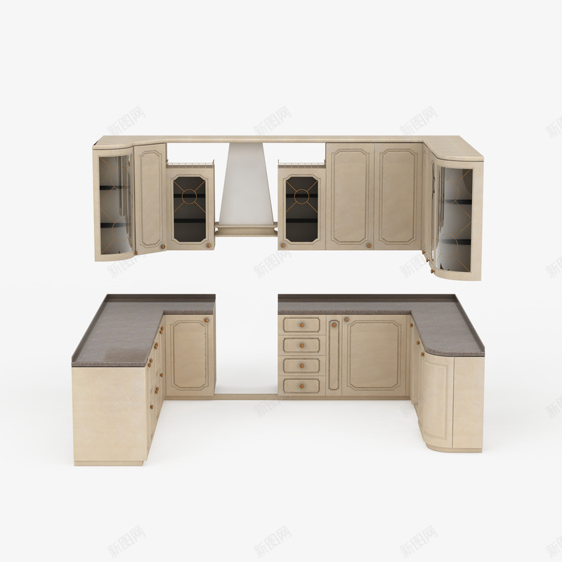 一个米色厨房台面png免抠素材_88icon https://88icon.com 一个米色厨房台面 厨房 厨房台面 厨房柜台 台面 柜台 米色