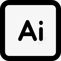 AI文件格式艾图标高清图片