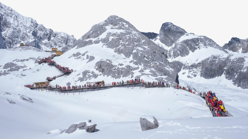 云南玉龙雪山风景psd免抠素材_88icon https://88icon.com 名胜古迹 旅游风景 著名建筑